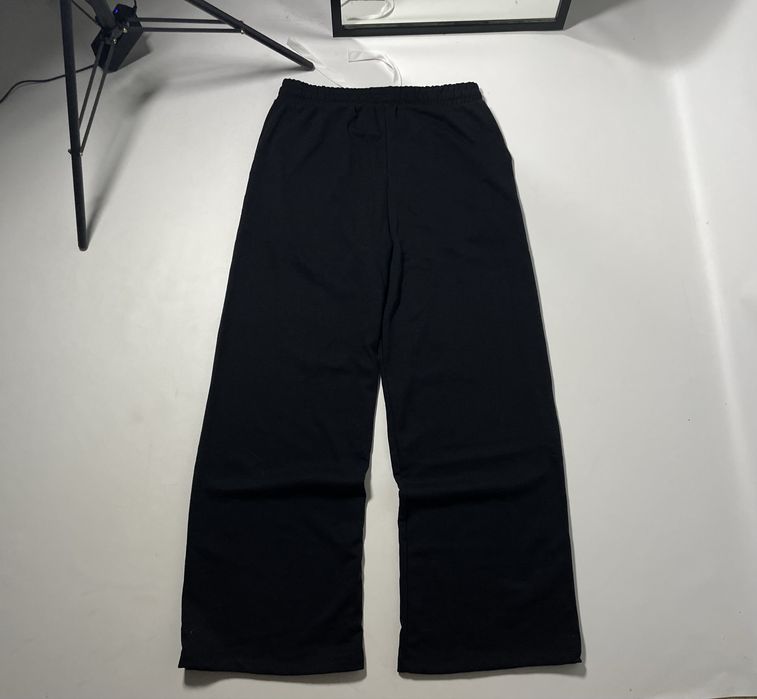Широкі чорні спортивні штани sweatpants широкие штаны спортивки baggy