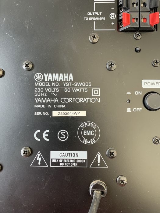 Subwoofer Yamaha