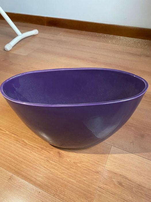 Vasos 5€ cada, beringela/azul/roxo