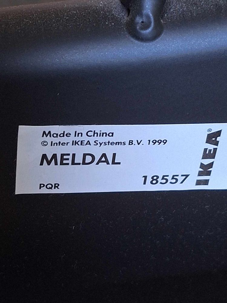 Łożko metalowe ikea MELDAL z materacem 90x200cm