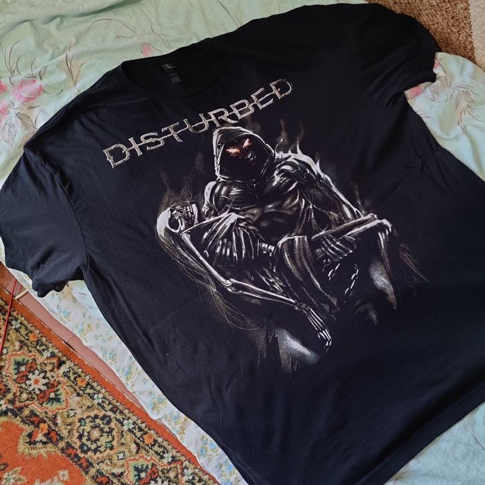Мерч футболка DISTURBED 2XL гарний стан