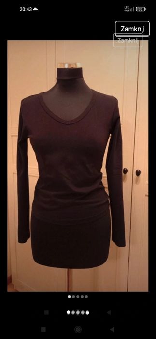 Bluzka z długim rękawem