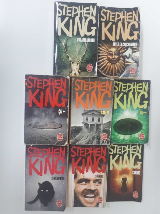 Stephen King 8 volumes em Francês