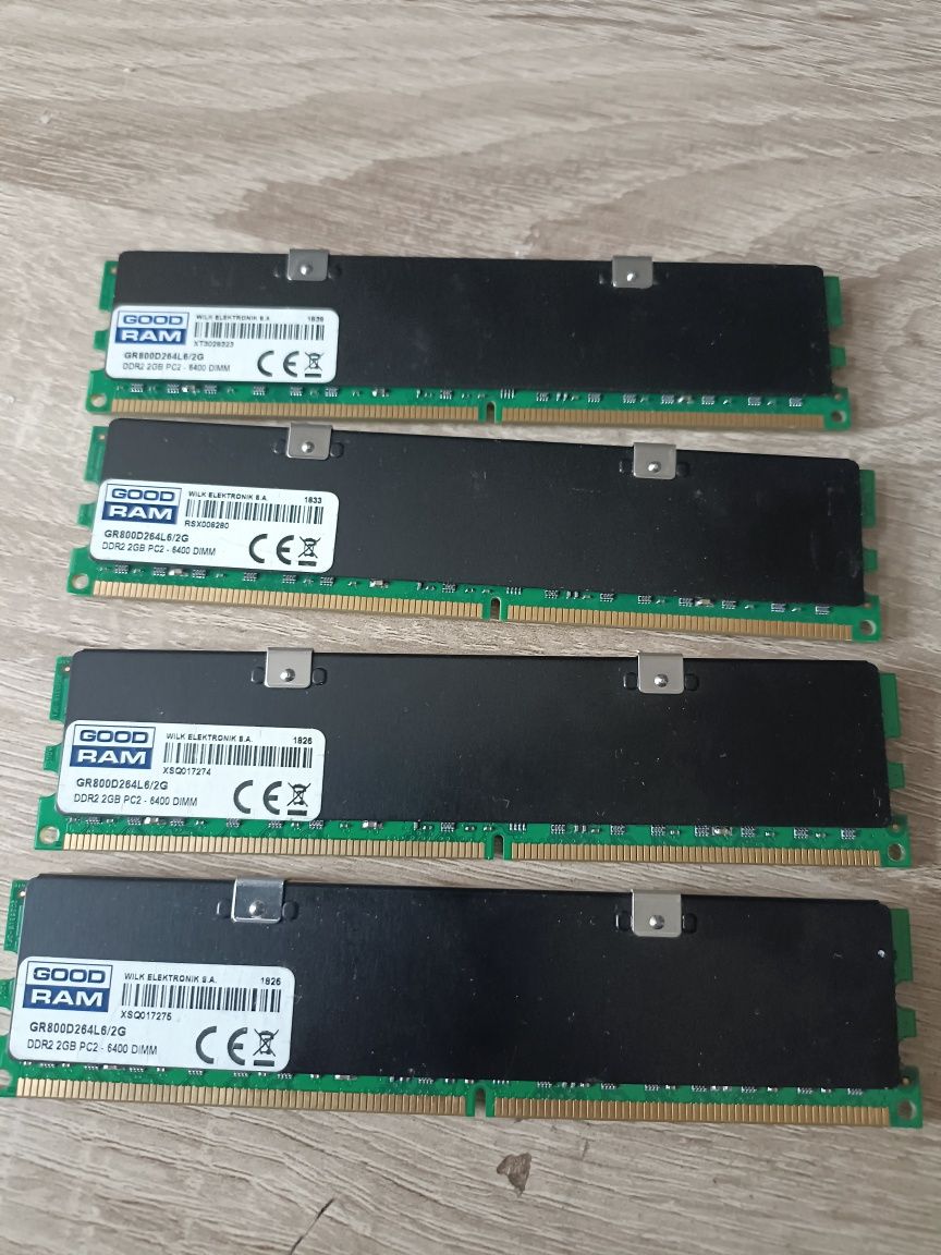 Pamięć RAM 4x2GB DDR2
