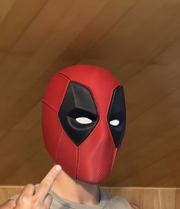 Mascara Deadpool Impressa em 3D