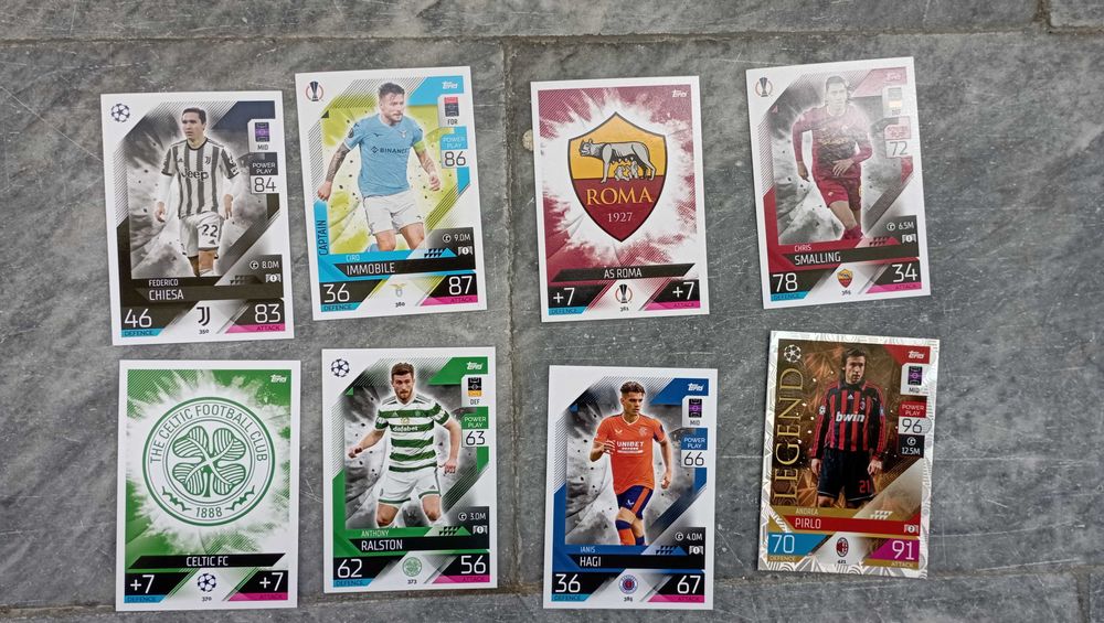 59 Cartas Match Attax