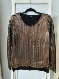 Sweter bpc Bonprix Collection 40 42 L xl nowy błyszczący
