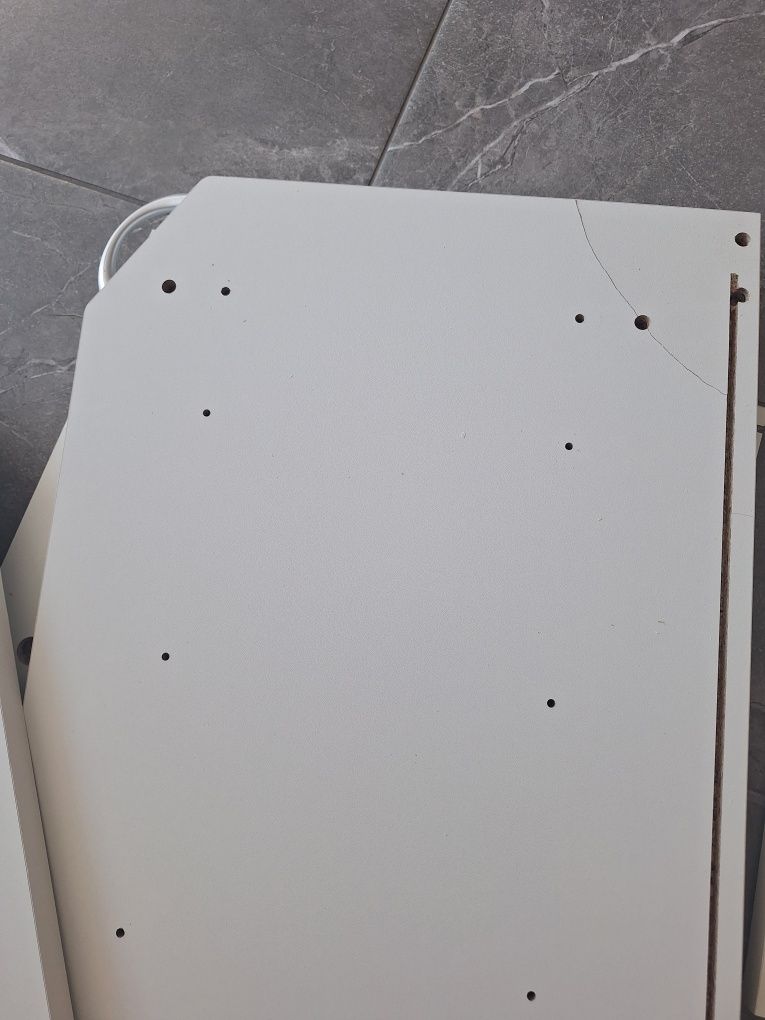 Inter Link Pronti Mobilna Szafka na Akta, Drewno Bukowe, Biały, 40 x 6