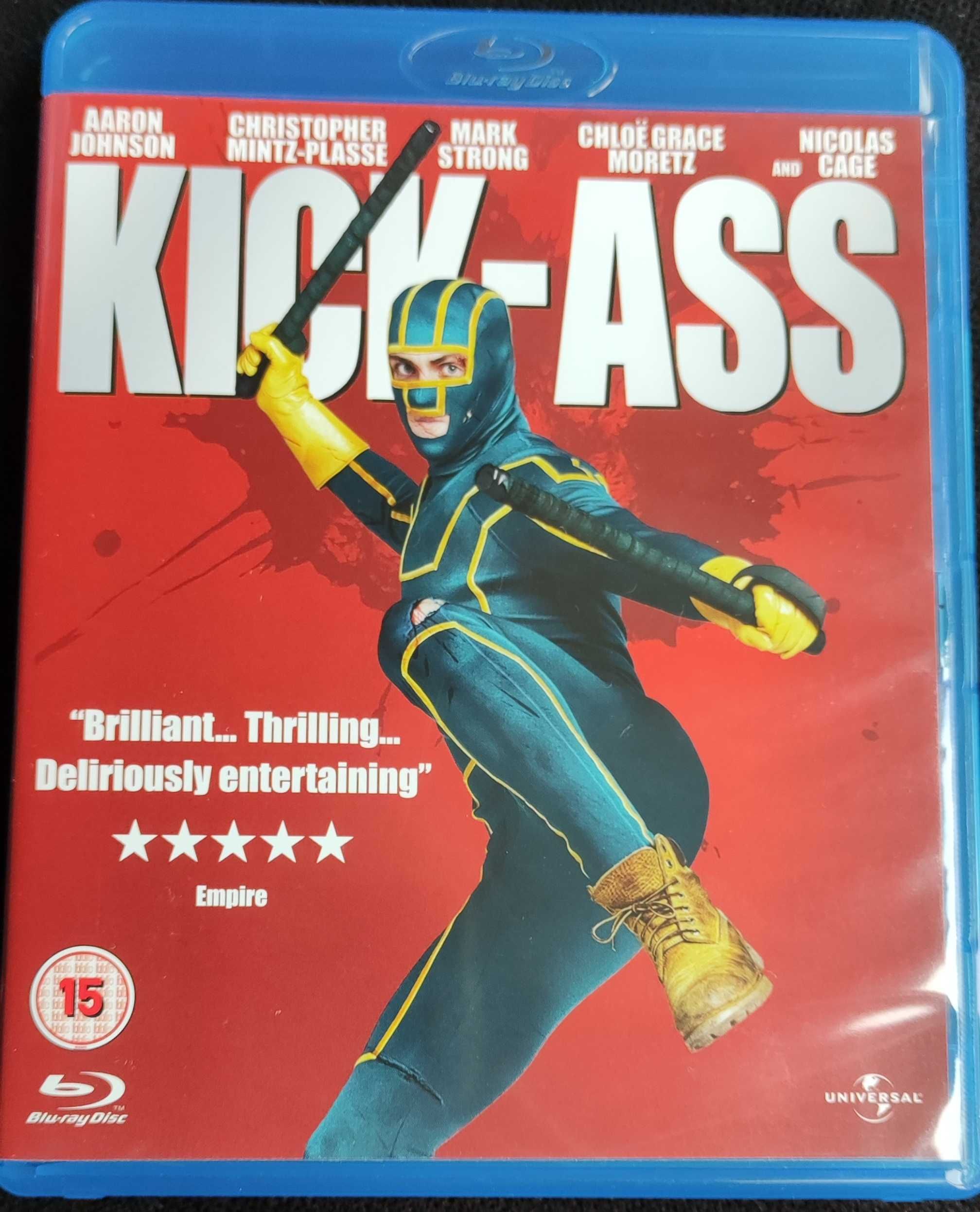 Kick Ass 1 i 2 bluray