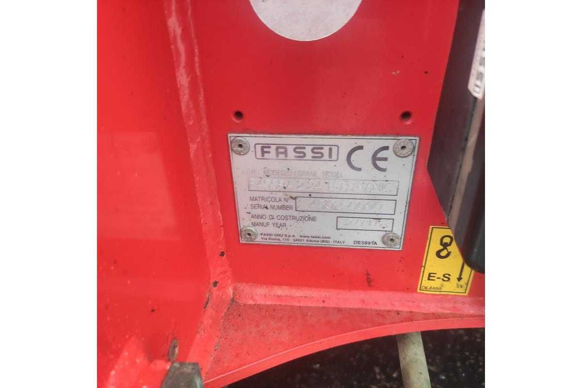 hds manipulator fassi f455 duży hiab palfinger pm terex