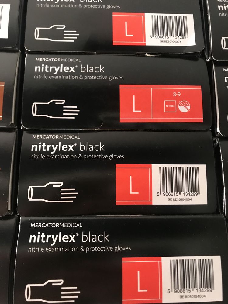 rękawiczki nitrylex black