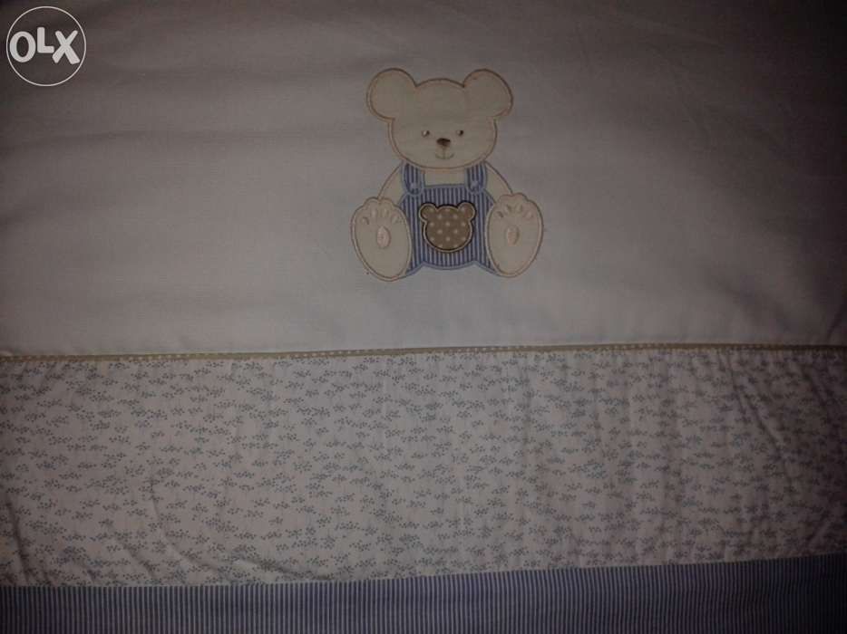 Edredão + resguardo para berço bebe
