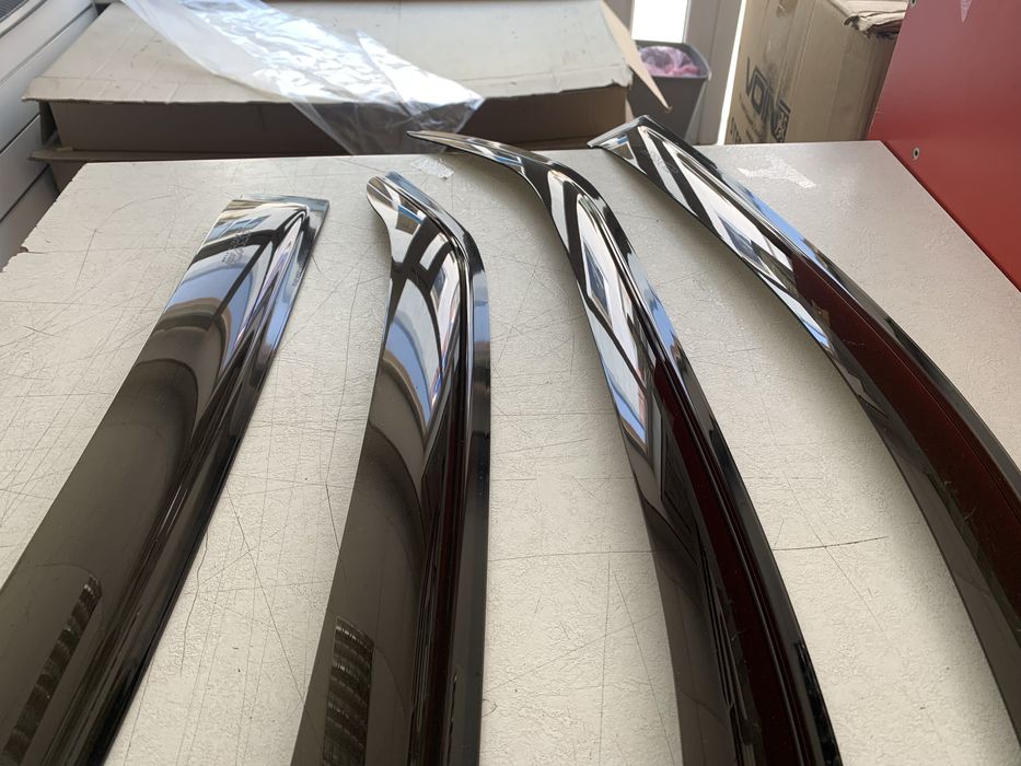 Ветровики, дефлекторы окон Renault Logan I седан 2004-2012