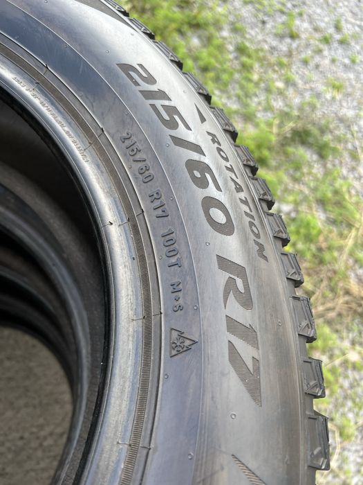 Шини 215/60/17 Екслюзив‼️;зима Pirelli;8+mm‼️пари; резина склад R17