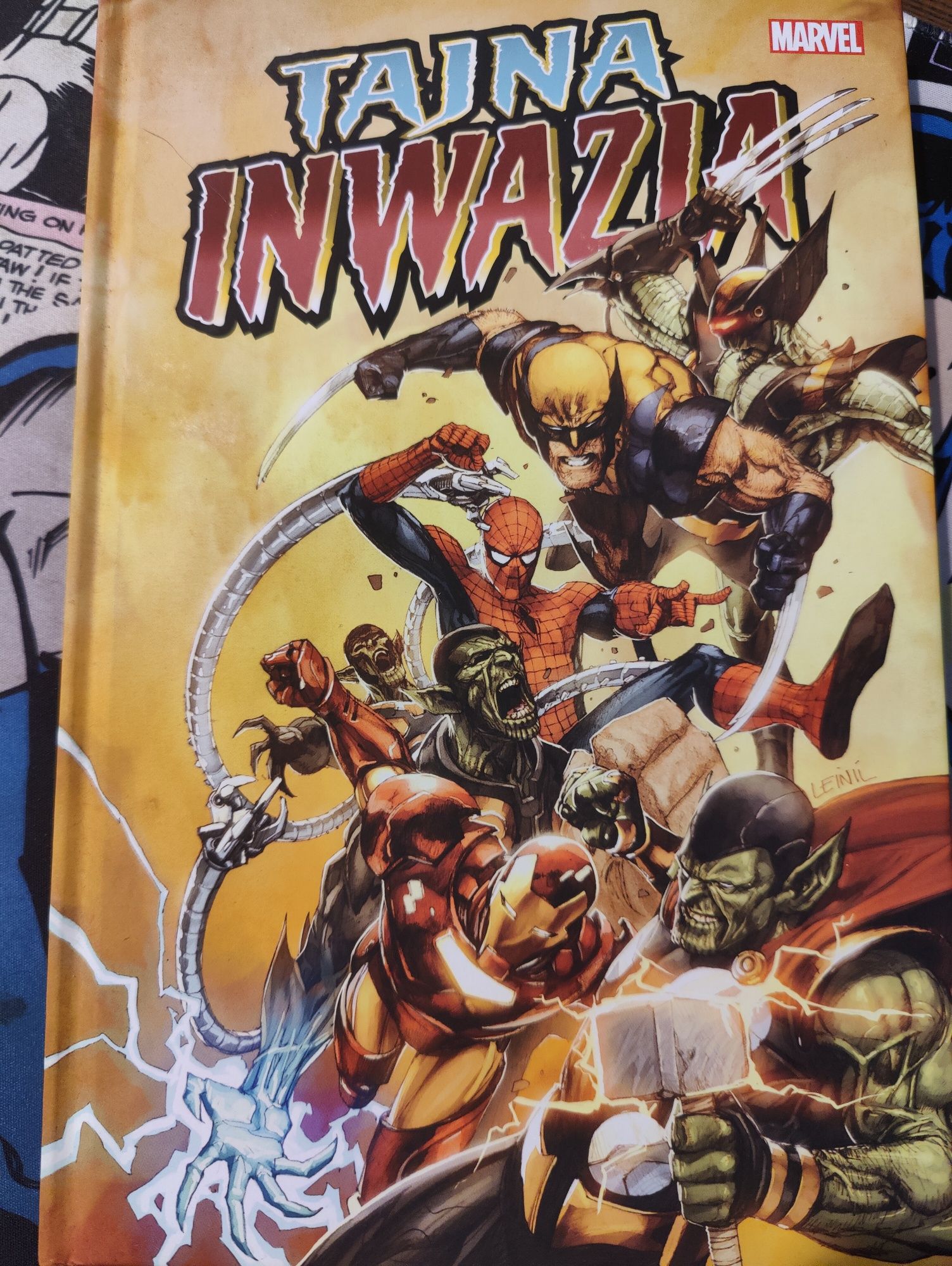 Marvel Tajna Inwaxja komiks