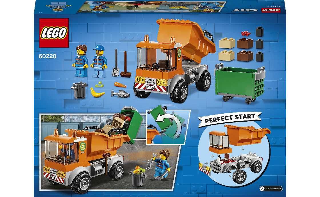 Lego City 60220 Мусоровоз. В наличии