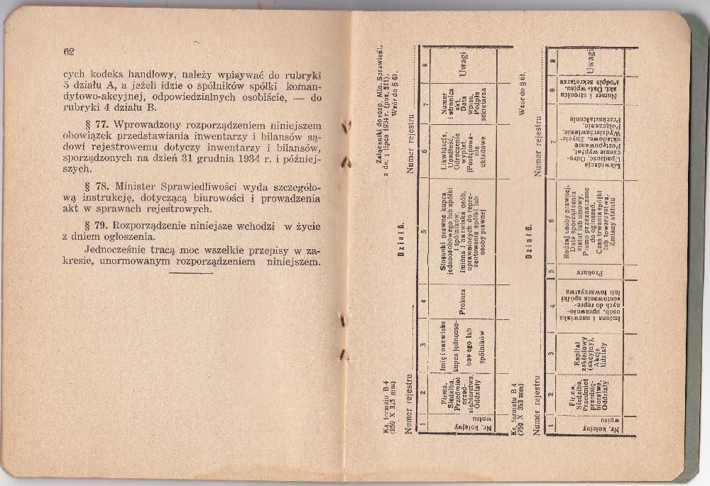 Rozporządzenie o wierzytelnościąh w walutach zagranicznych, Lwow 1934