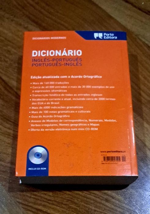 Dicionário Inglês- Português e Português- Inglês NOVO