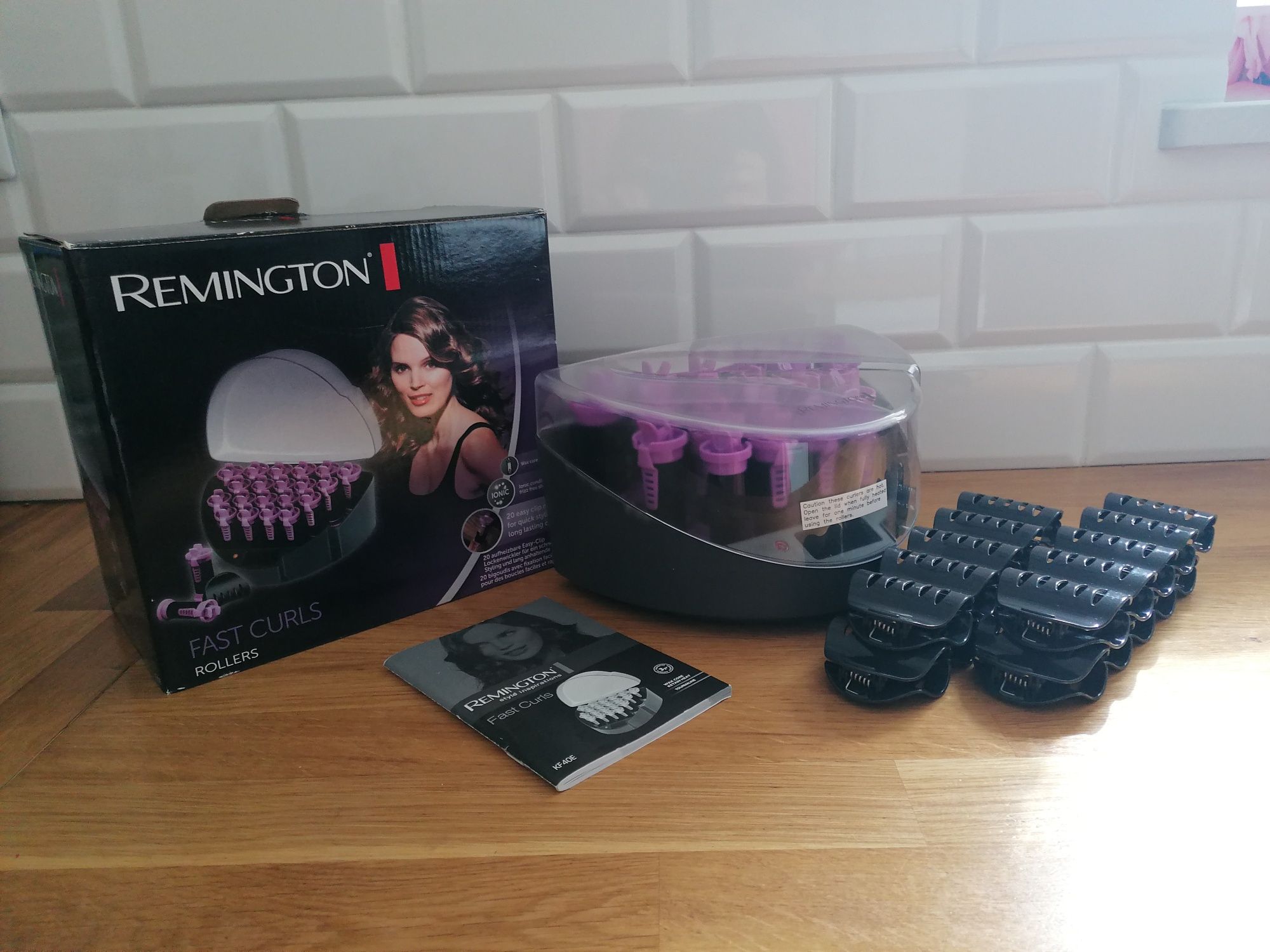 Remington Fast Curls Rollers KF40E Termoloki