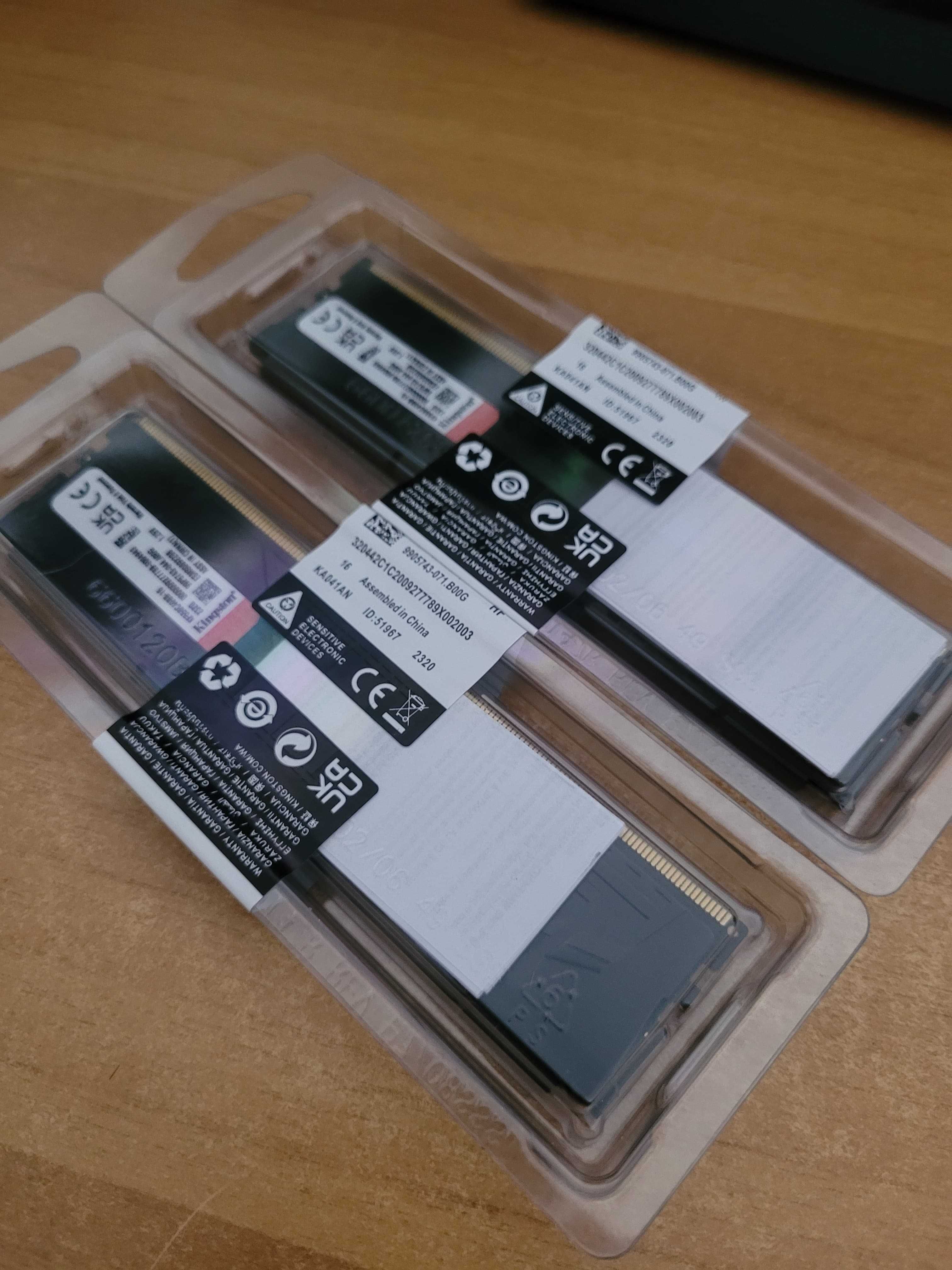 Memorias RAM DDR5 32GB (2x16GB) 5600Mt/s SELADAS