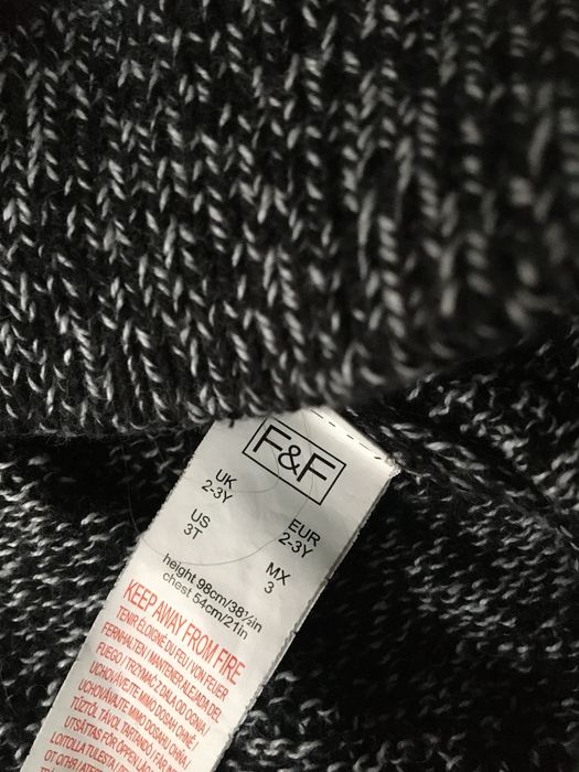 Sweter elegancki z koszulą 98 święta