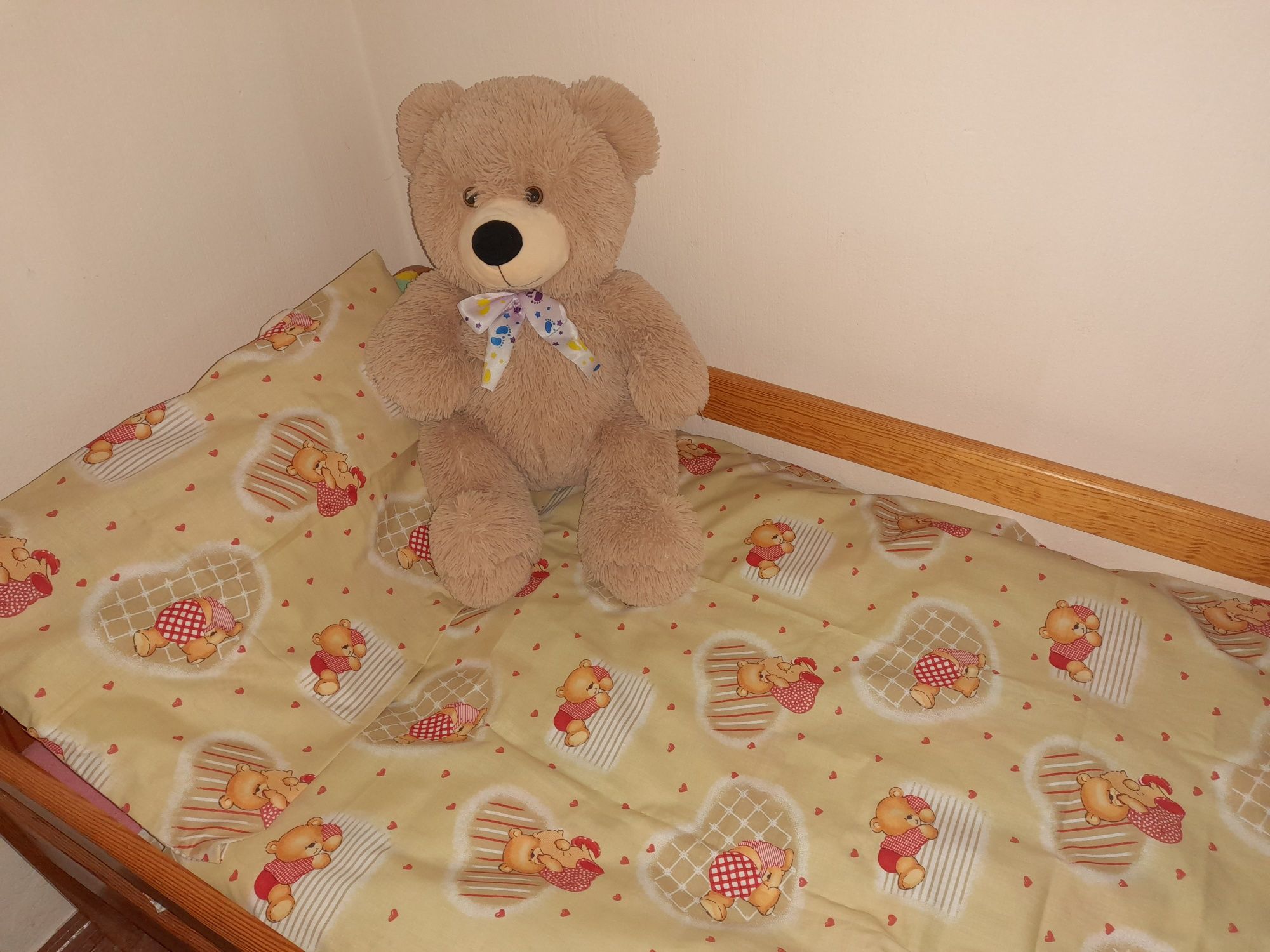 Постіль дитяча в ліжечко "Ведмедики"