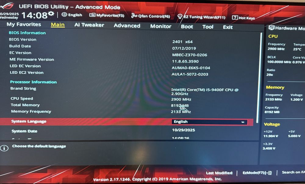 Zestaw: INTEL CORE I5 9400F, chłodzenie intel, pasta temoprzewodząca