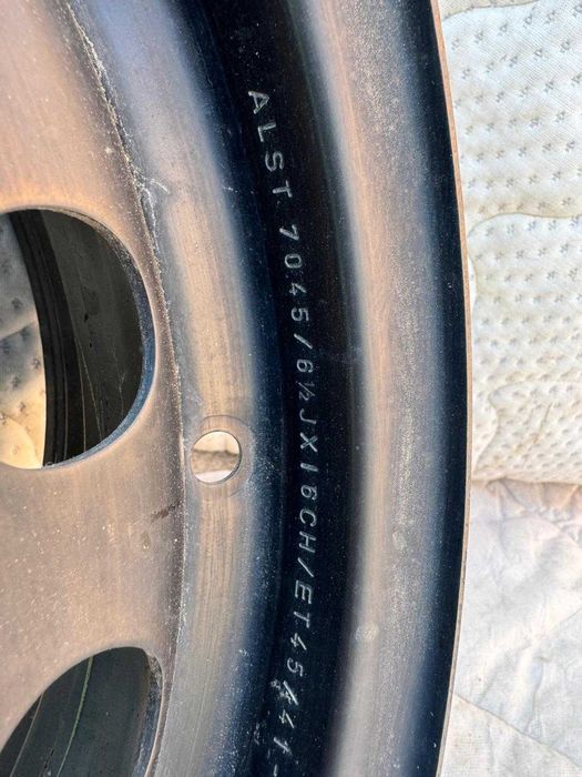 4x felgi stalowe 6,5Jx16 Kia Niro 5x114,3 ET 45 nowe Alcar