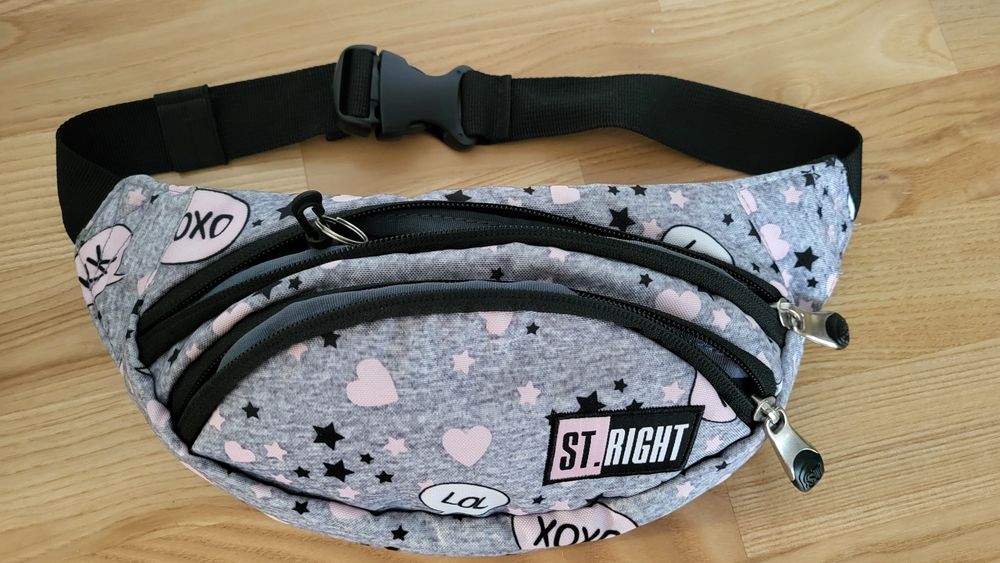 dla dziewczynki, ST. Majewski Saszetka na pasek - Nerka Slang, dla dzi