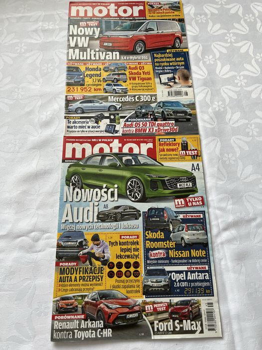 Czasopisma Motor 10 numerów