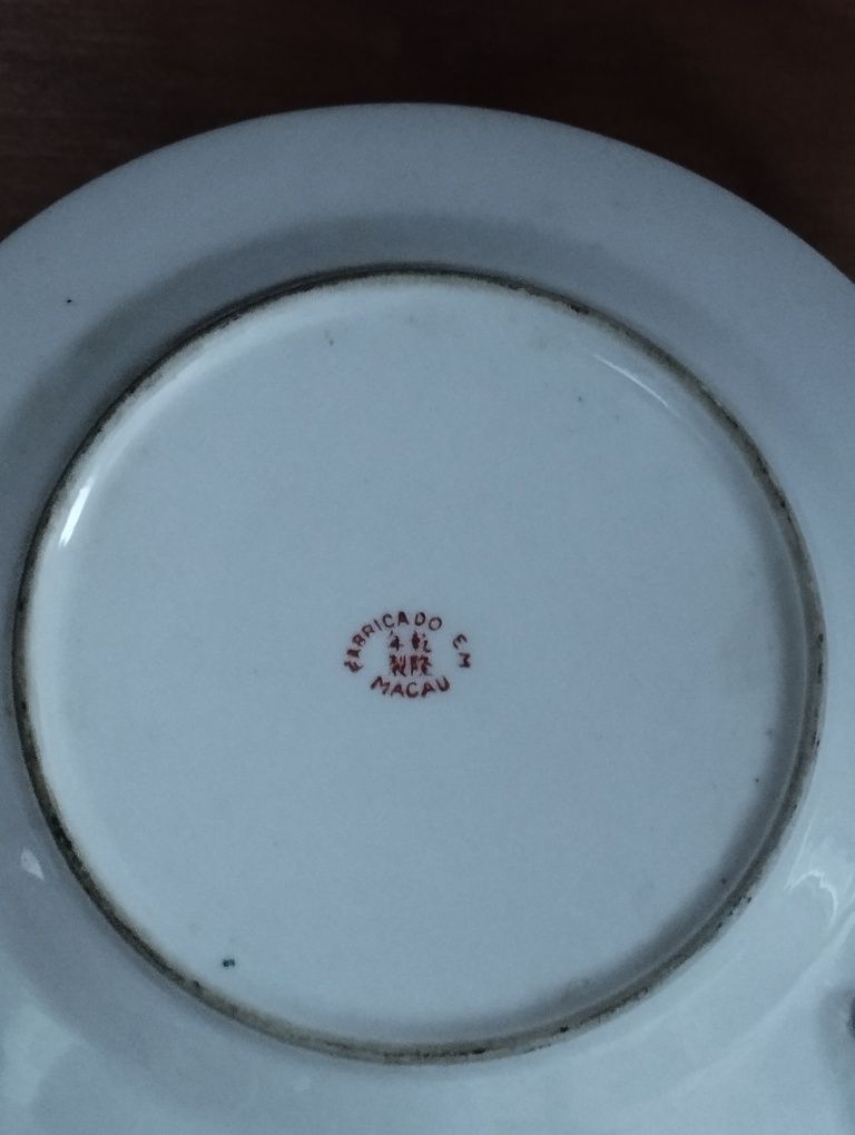 Prato 21cm Antigo - Macau