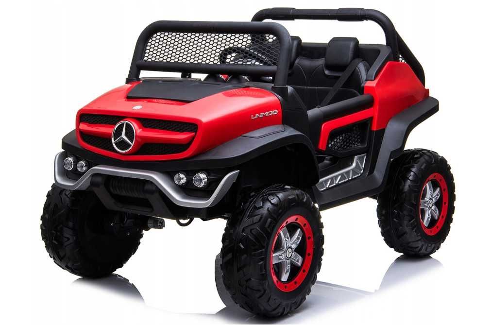 Autko zabawka na akumulator Mercedes Unimog 4x4 Pilot