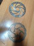 Conjunto de discos 160mm para bicicleta