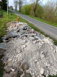 Oddam gruz, cegła i beton