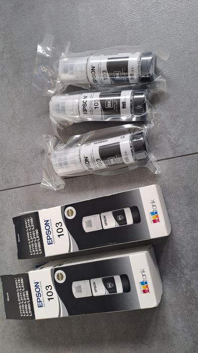 Tusz do drukarki epson 103. Przeterminowane