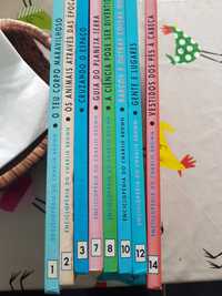 8 Livros enciclopédia charlie Brown