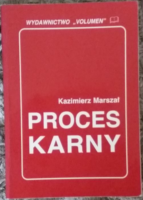 Proces karny, Kazimierz Marszał