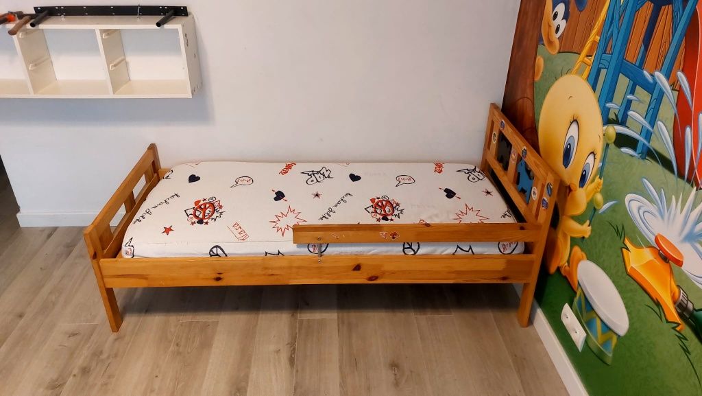 Ikea kritter HEVEA lateksowy materac łóżko dziecięce