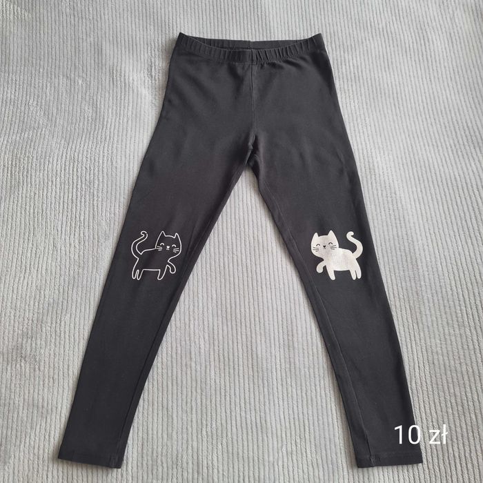 Legginsy 128 długie - 3 sztuki