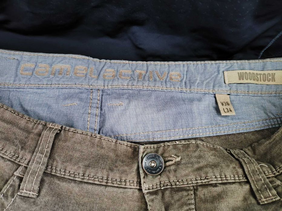 Spodnie Camel Active – khaki – rozmiar 36/34 – stan jak nowe