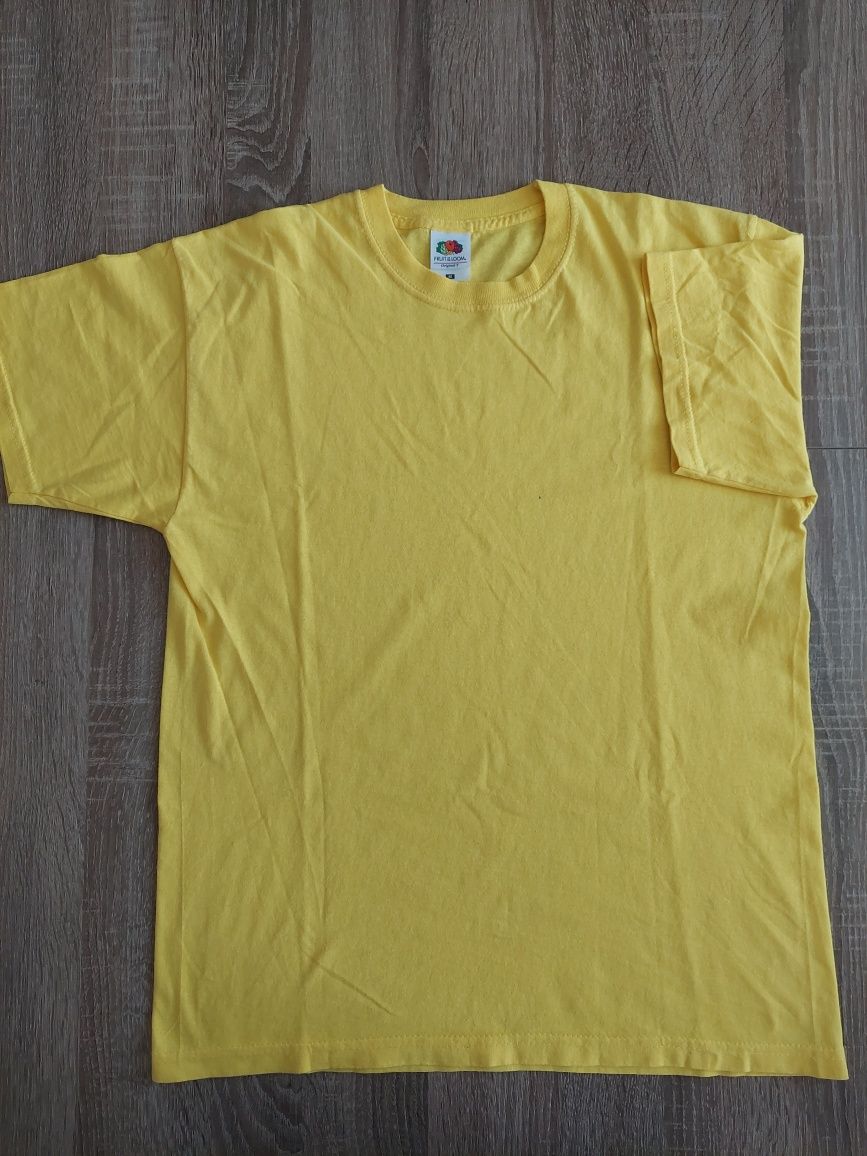 T-shirt żółty rozm.M