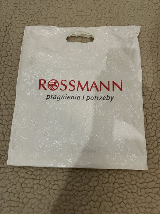 Reklamówka Rossmann AA, do kolekcji, foliowa, używana