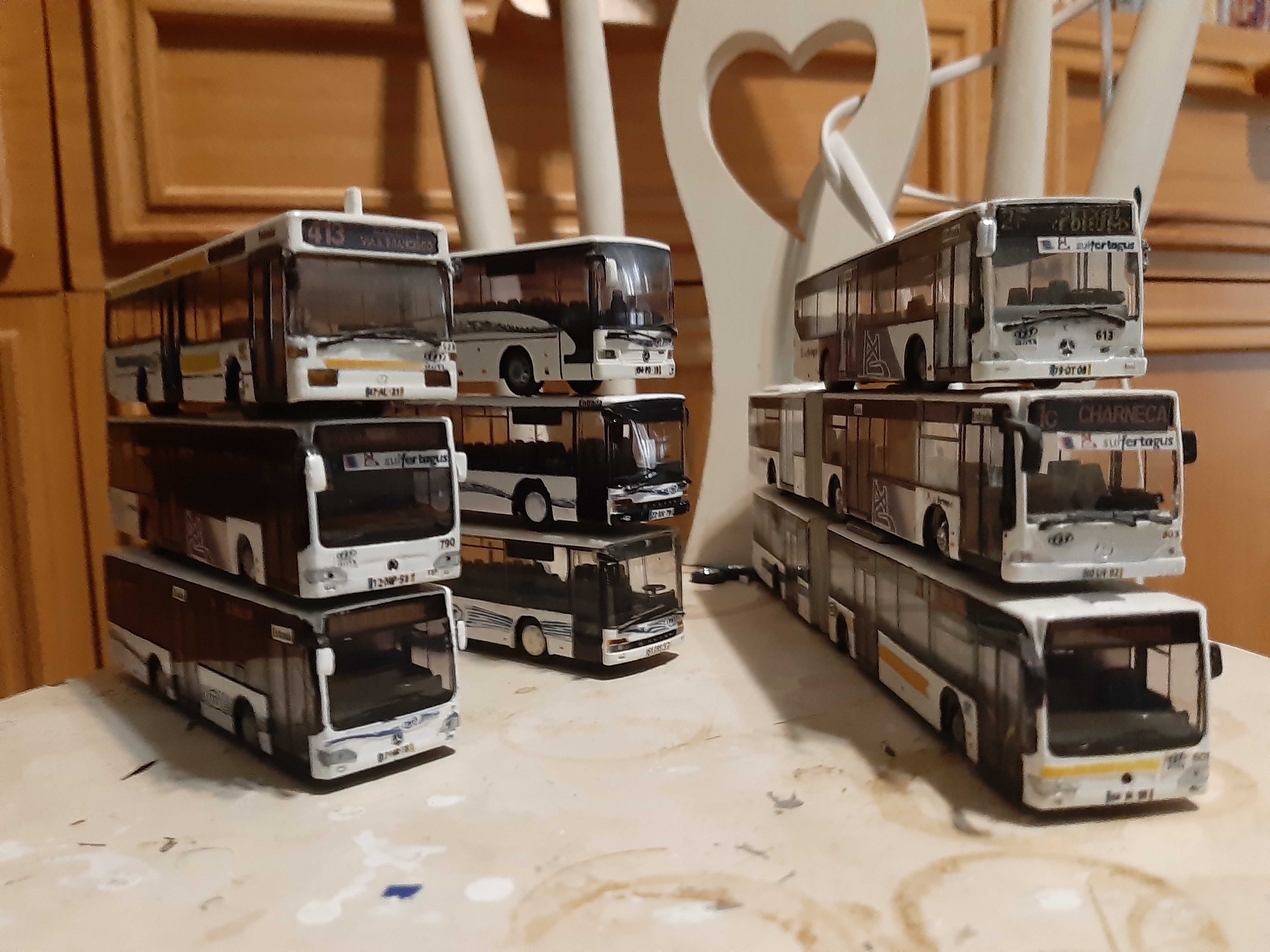 Autocarros  lote de 9