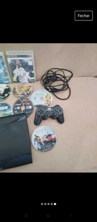 PS3 com 1 comando