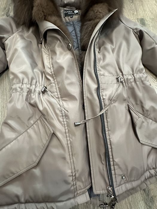 Парка з хутром песця