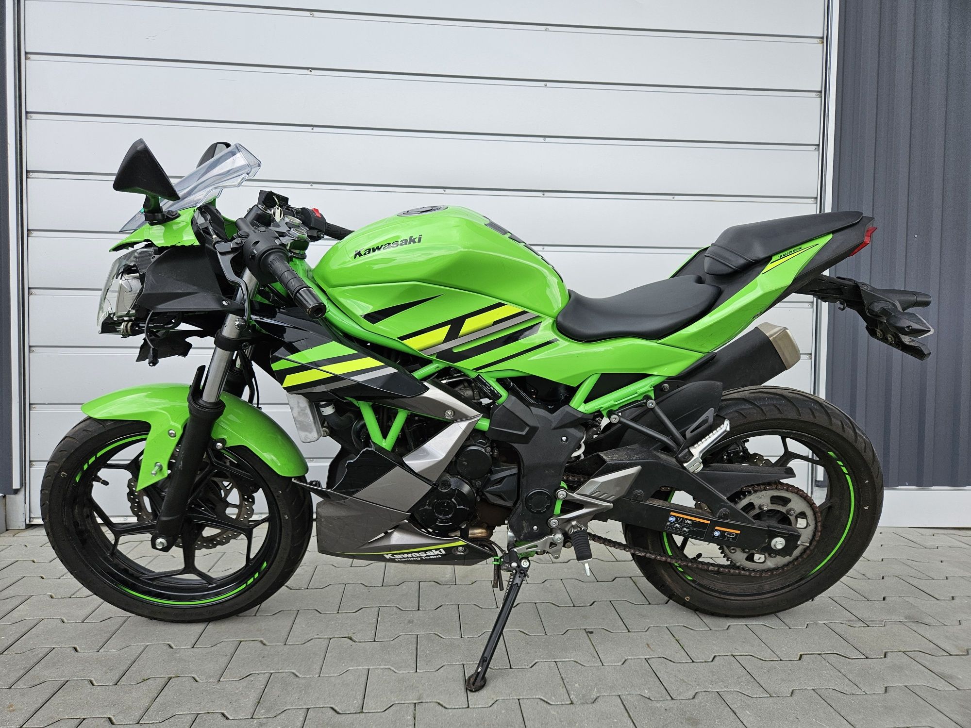 Kawasaki Ninja 125#2020#Tylko 5200km#Delikatnie uszkodzony#z Niemiec#
