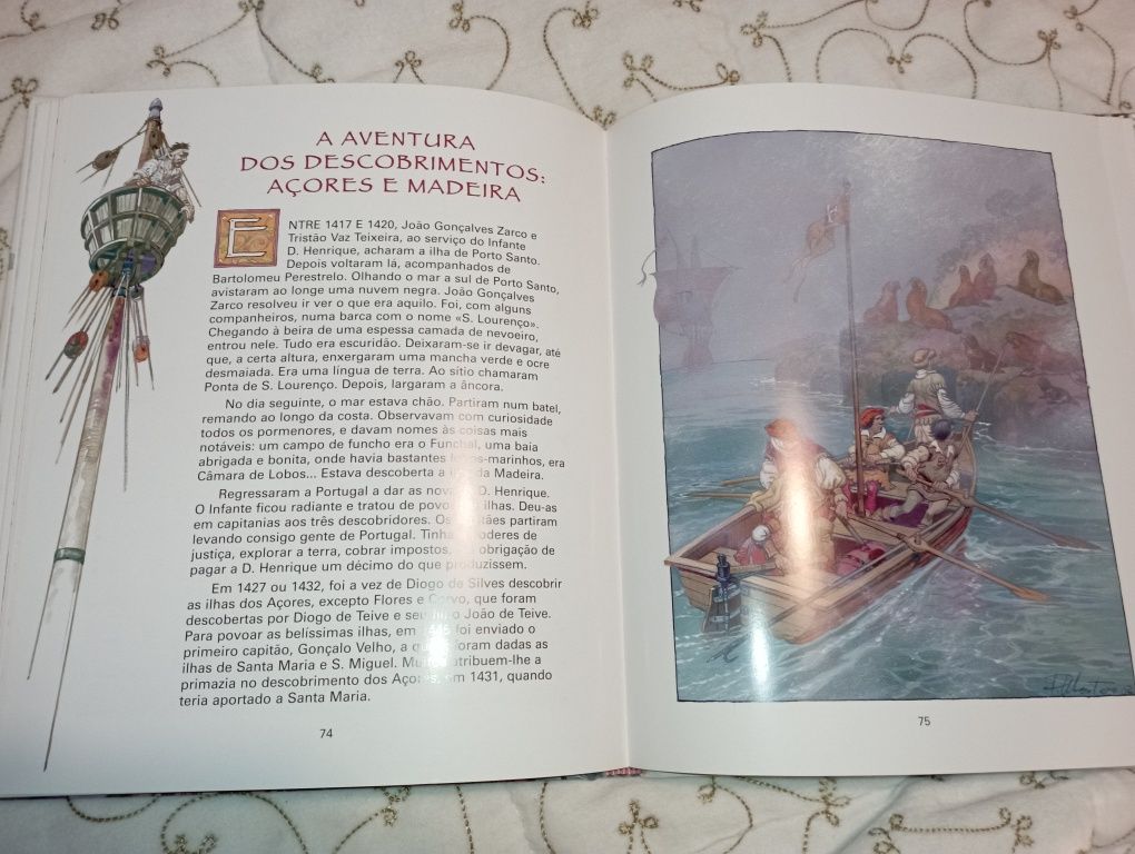 Livro "História de Portugal"