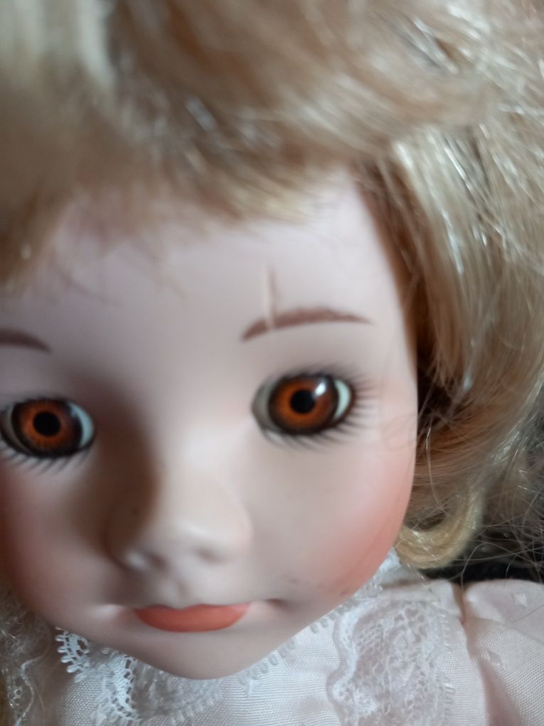 POLECAM piękna porcelanowa lalka kolekcjonerska