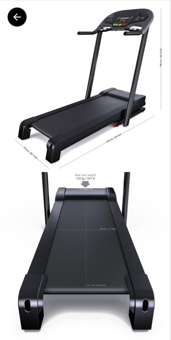 Bieżnia do biegania Domyos
T520B Comfort