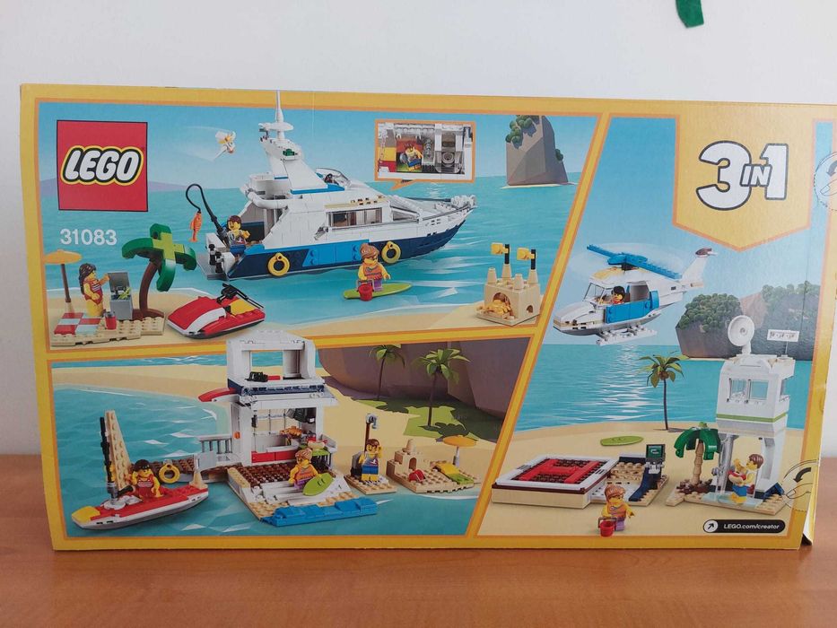 Lego Creator 3 em 1 Aventuras no cruzeiro 31083